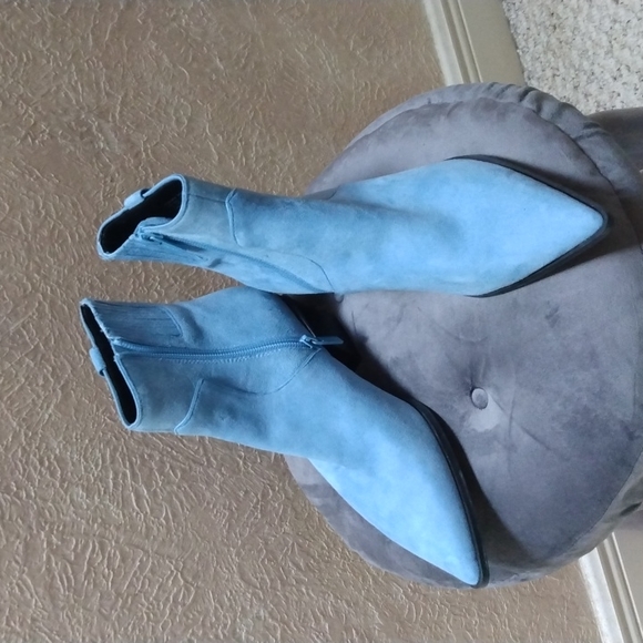 Women's suede boots - Picture 4 of 7